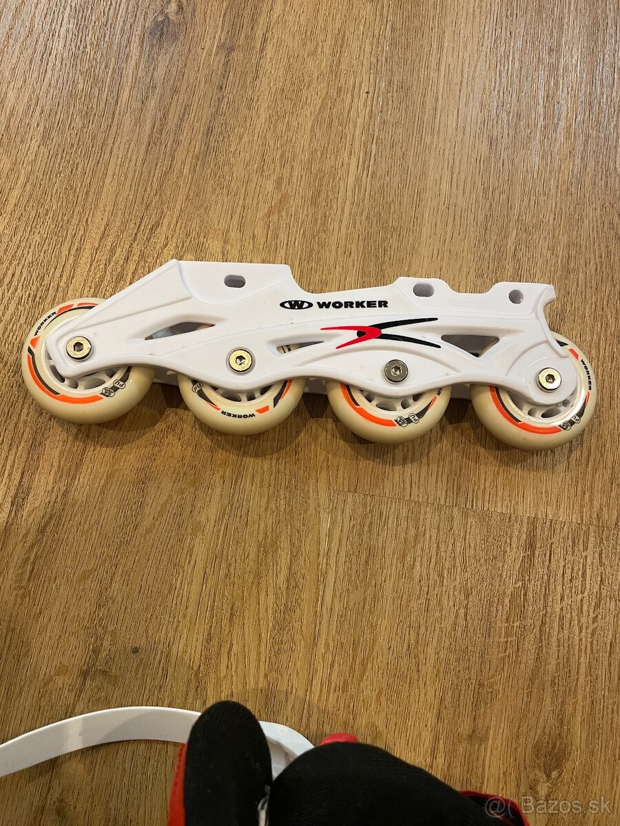 Detské korčule na ľad a kolieskové korčule Worker 2 v 1. - 7