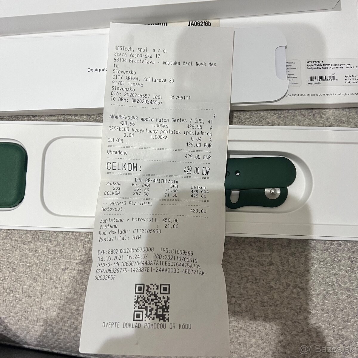 Apple watch 6 41mm green - 7