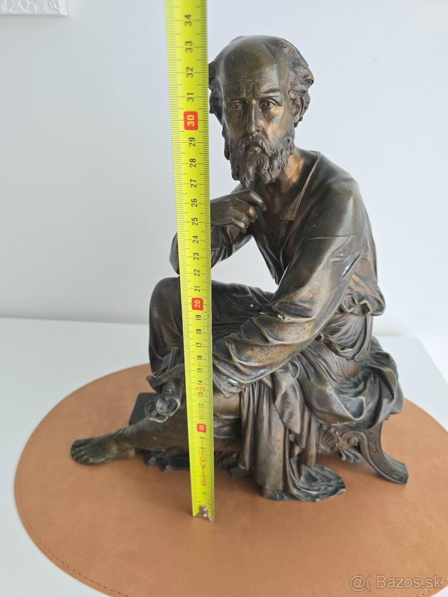 bronzová socha svätého Petra. - 7
