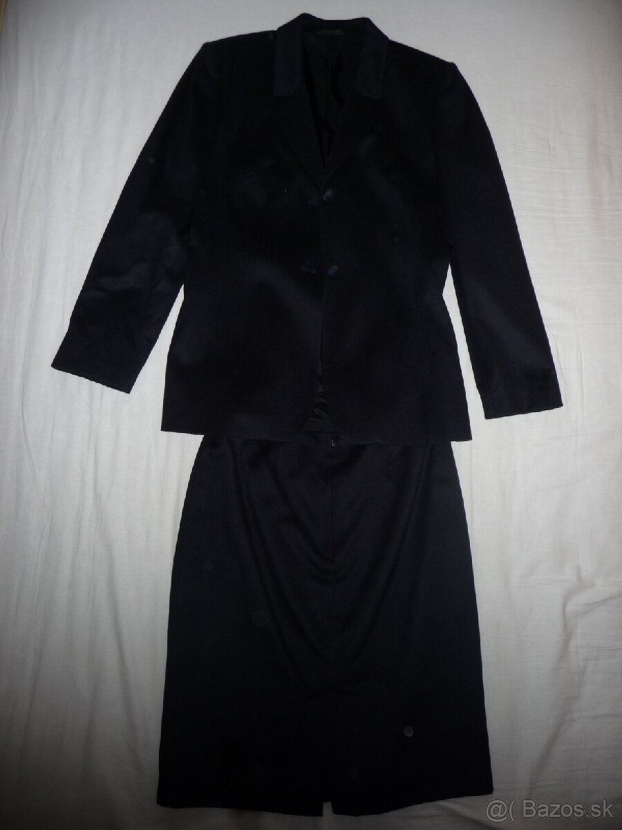 Strikovane svetre, saty a suknove kostymy 38 a 44 - 7