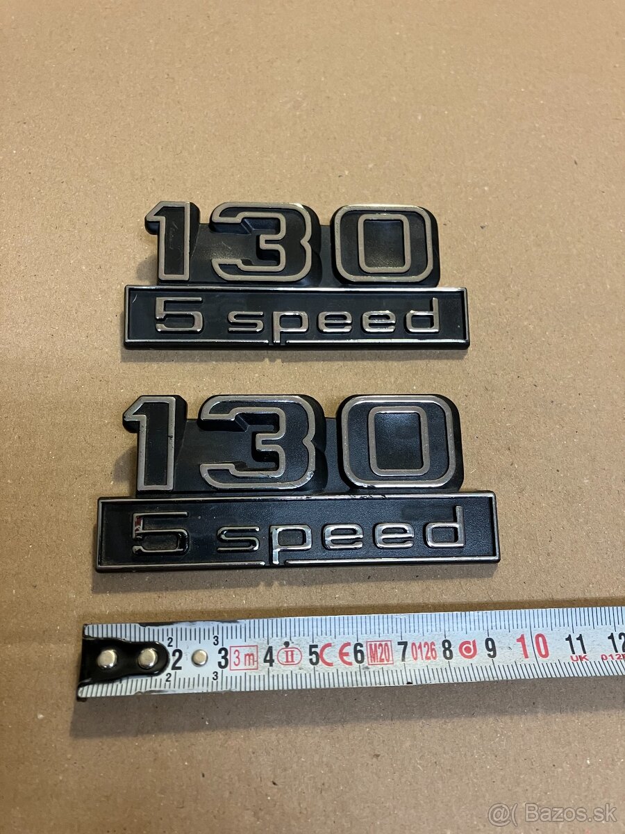 Škoda 105L, 120, 130 - nápisy - 7