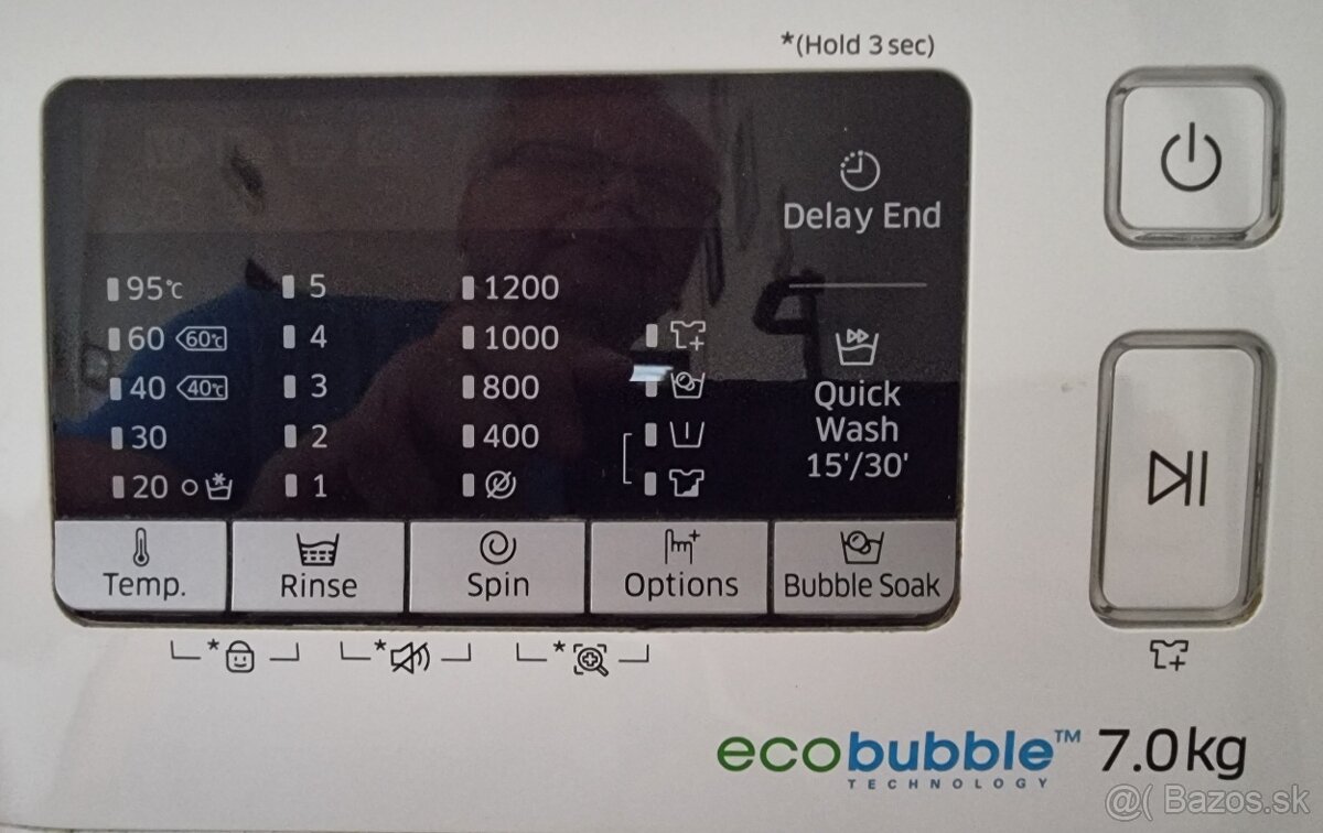 Pradám Samsung WW70k5210UW - 7