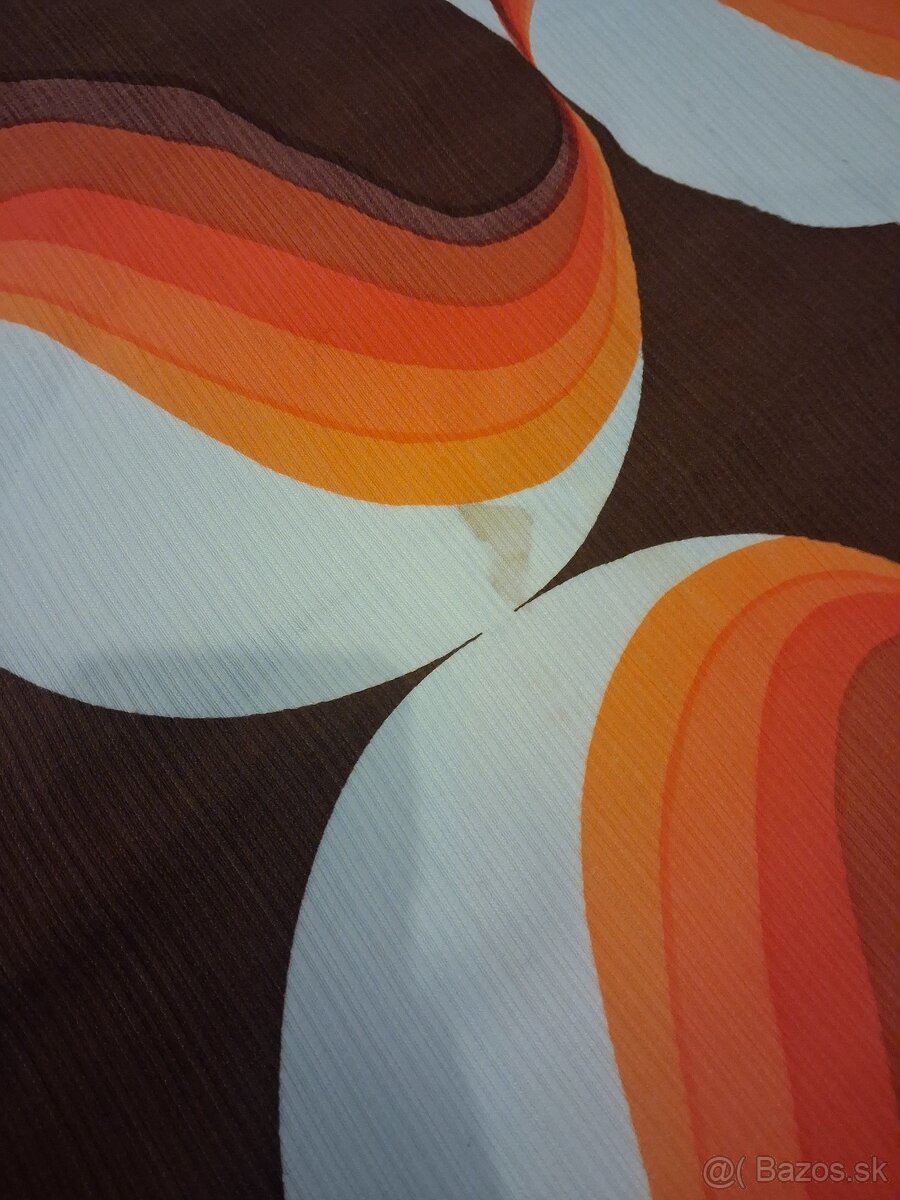 Retro závesy / látka - 7