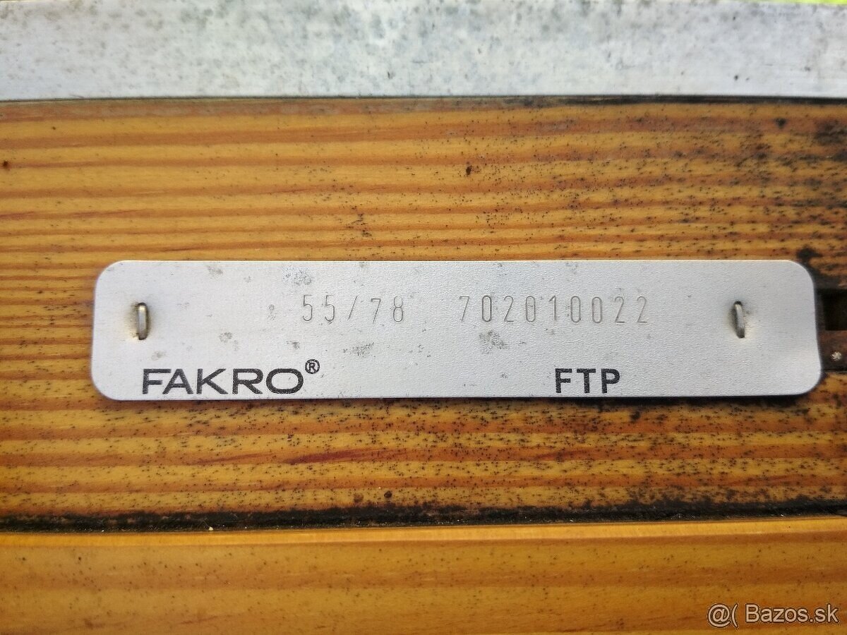 Strešné okno FAKRO 55x78 - 7