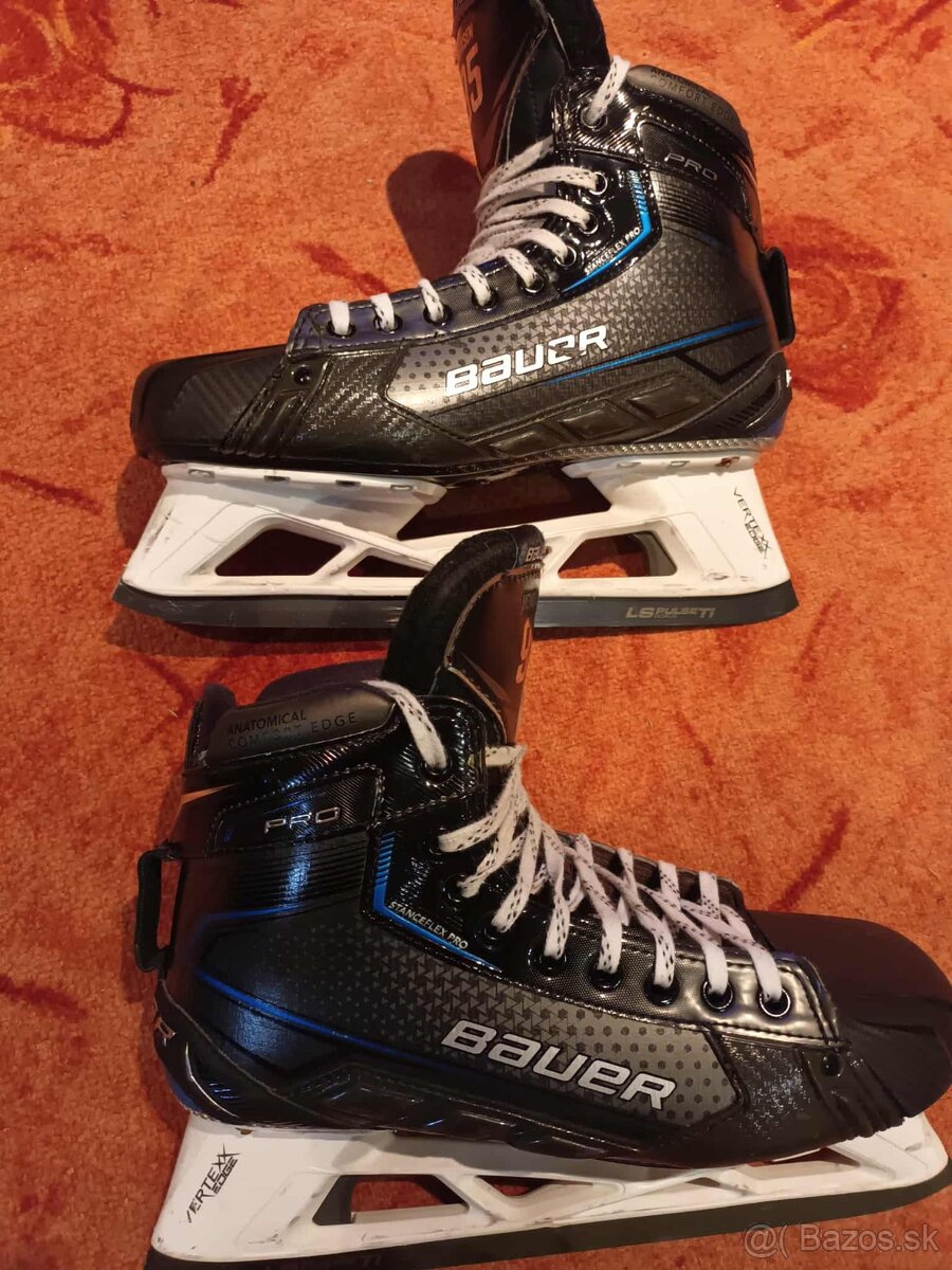 Brankárske korčule Bauer PRO,custom,vel.10,šíře FIT2 až FIT3 - 7