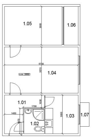 Prenájom – 2 izbový byt - Bratislava Ružinov - 7