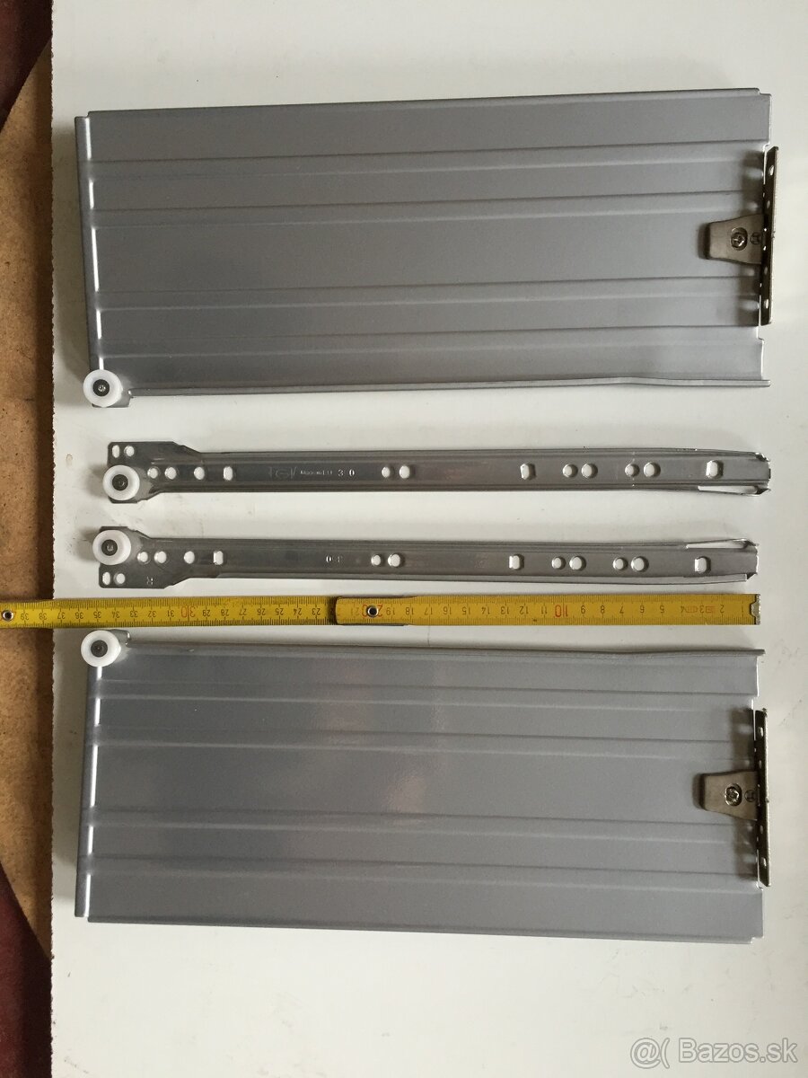 Metaboxy, výsuvy s tlmením aj bez. - 7