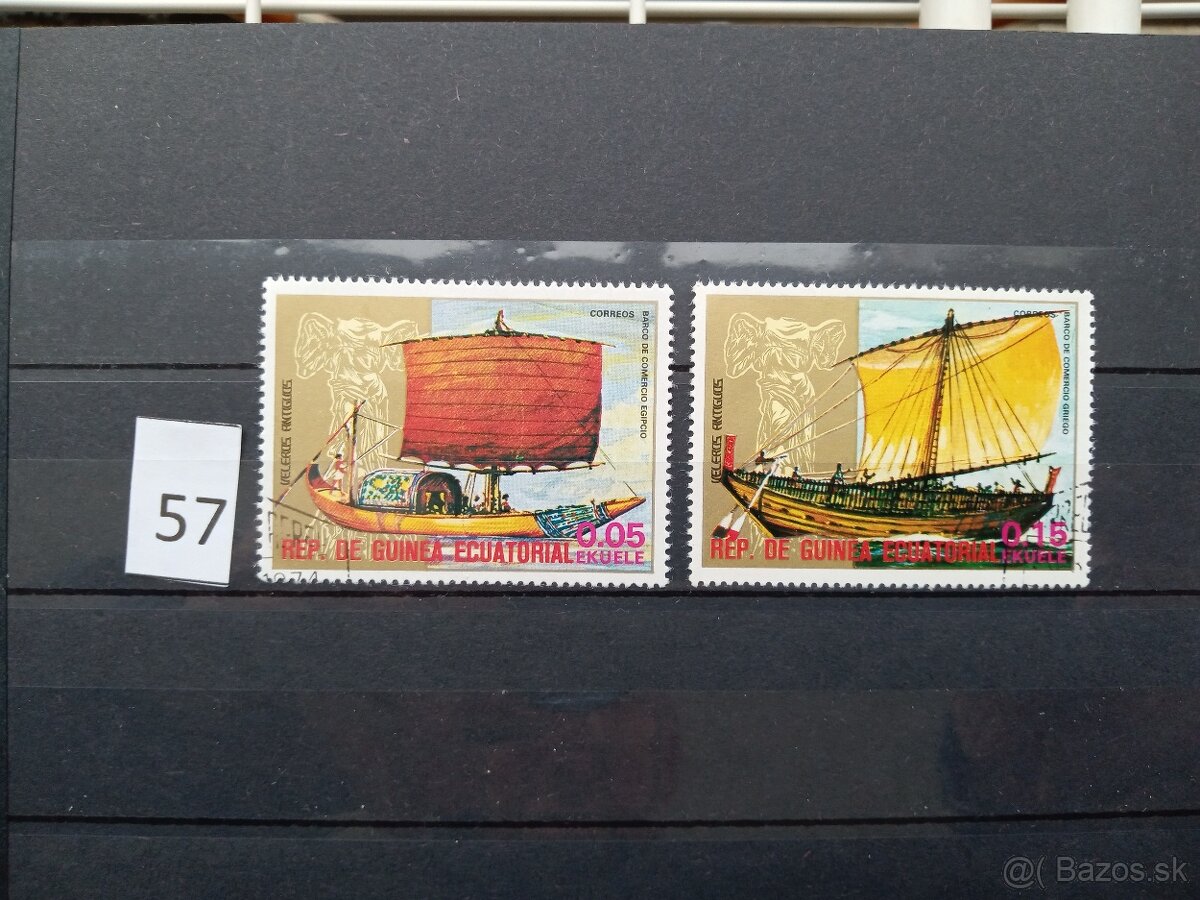 Poštové známky č.439 - AFRIKA - 20 sérií - 7