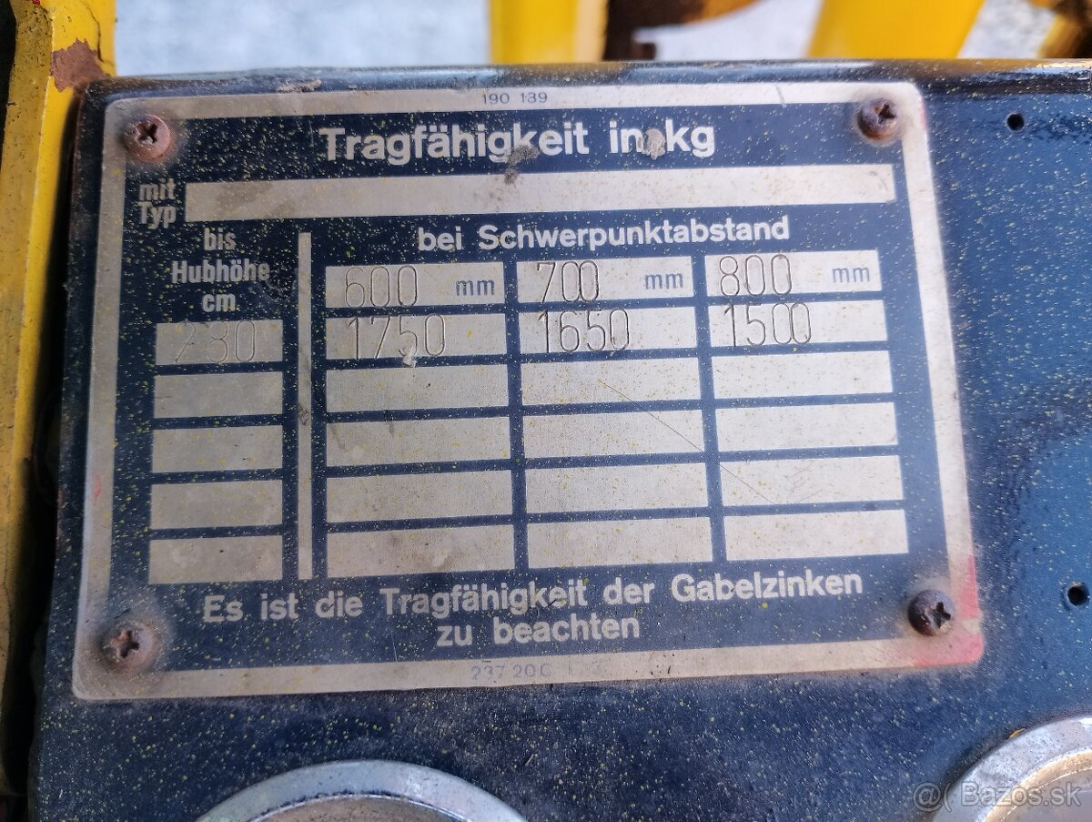 Predám vysokozdvižný vozík - 7