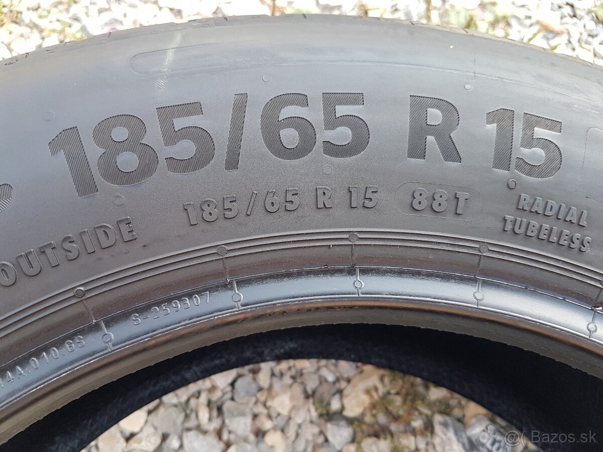185/65 r15 letné pneumatiky 4ks Continental DOT2021 - 7