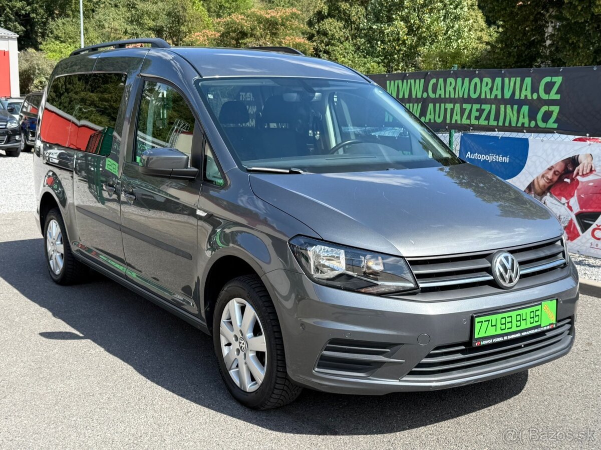 ► VW CADDY MAXI 1,4 TSI - 7 MÍST, NAVI, AUTOM. PARKOVÁNÍ ◄ - 7