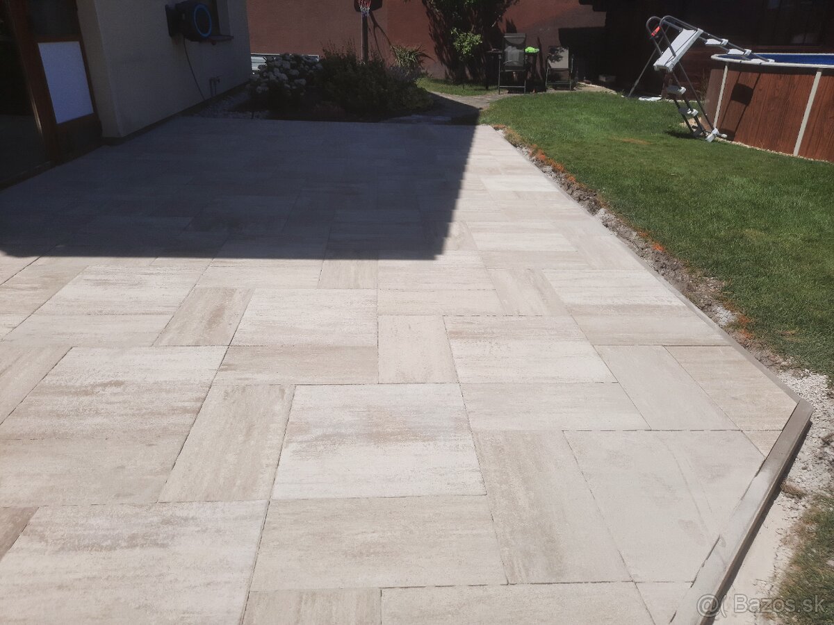 Pokládka zamkovej dlažby - 7