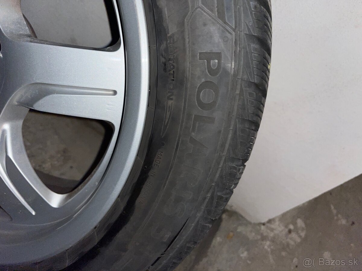 DISKY R17 AUDI/VW/ŠKODA 5x112 + zimné Barum - TOP STAV - 7