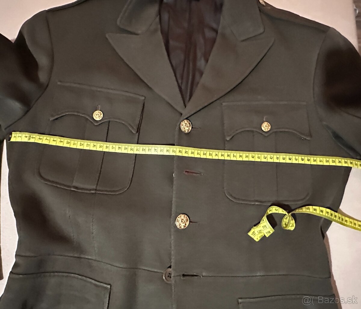 WW2 US dôstojnícka tunika / uniforma - 7