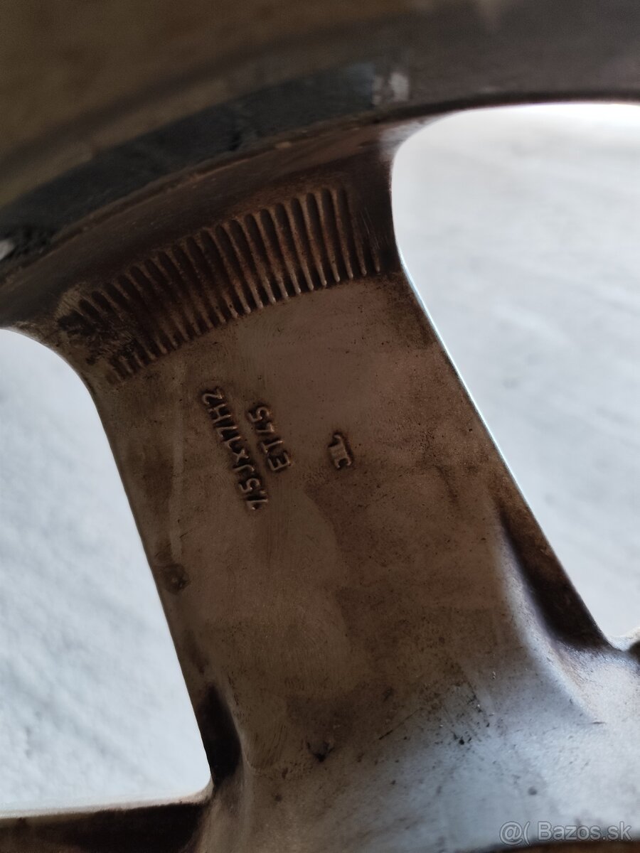 Predám ALU disky Audi 5x112 R17 - 7