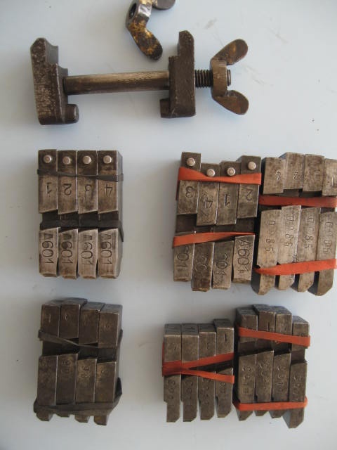 závitnice, závitové nože sady, stojan Pionier - 7