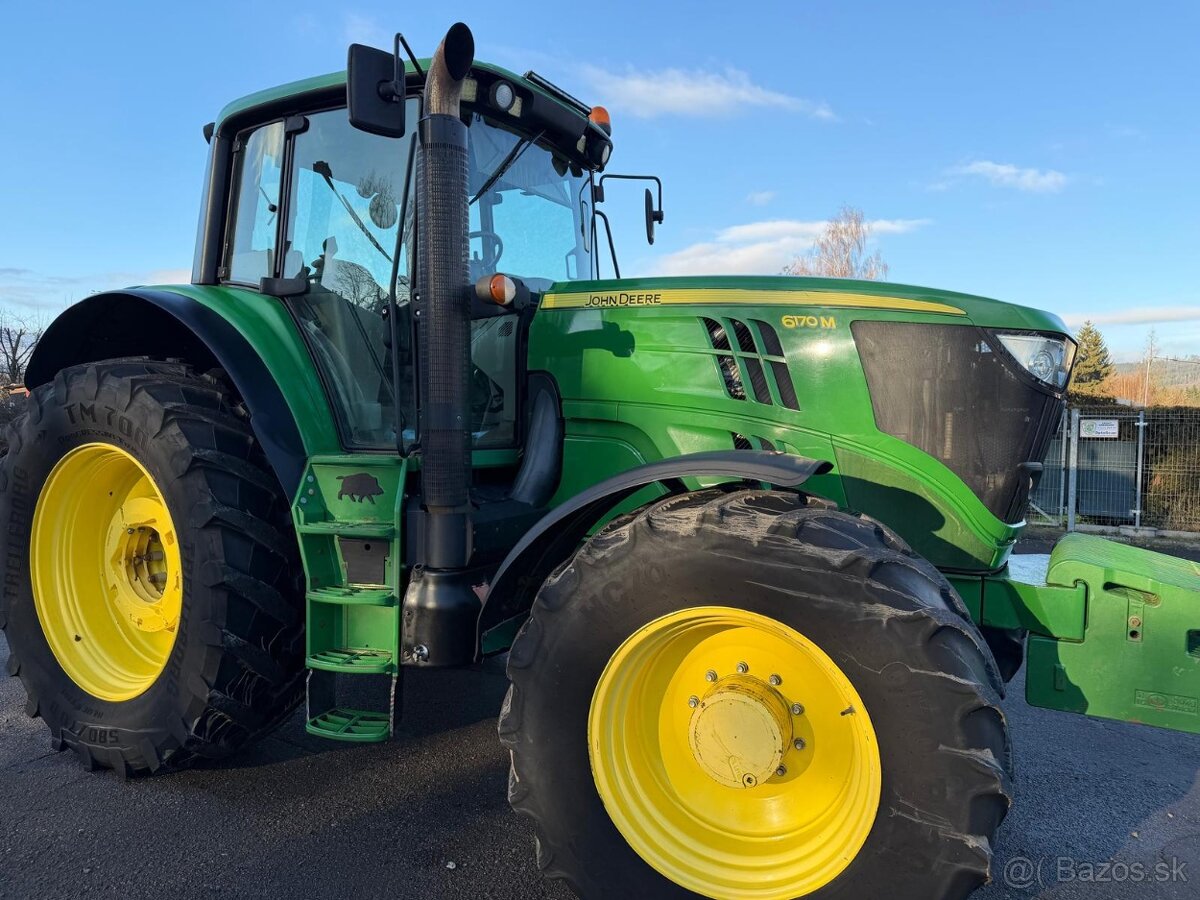 Zemědělský traktor John Deere 6170M PowerQuad, rok výroby 20 - 7