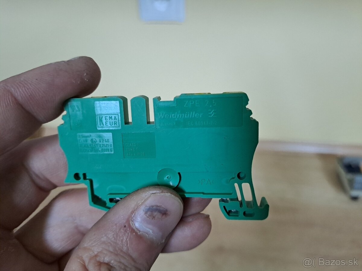 Terminal blok / svorkovnica Weidmuller - 7