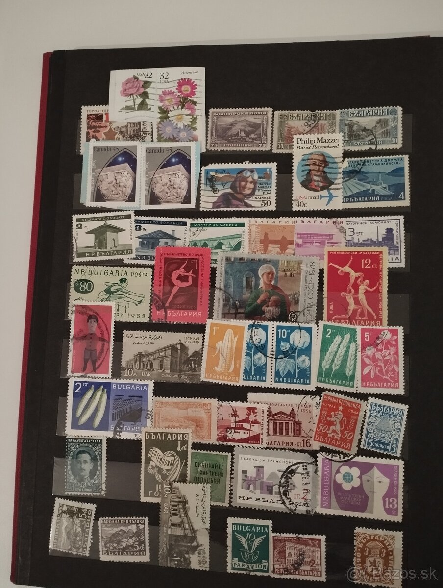 Zbierka poštových známok - 7