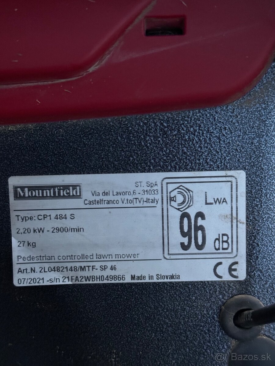 Benzínová kosačka s pohonom MTF SP-46 - 7