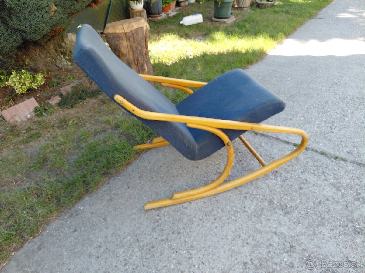 Retro hojdacie kreslo - 7