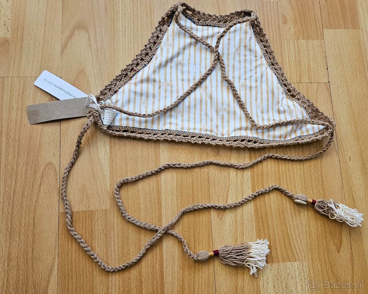 Dievčenský háčkovaný top, vel. S - 7