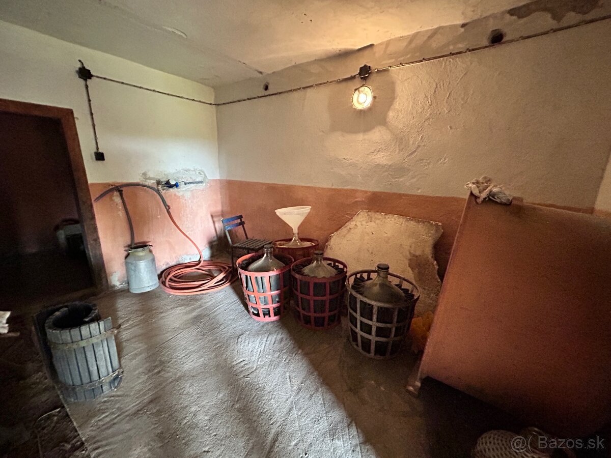 Ponúkam na predaj viničný dom s pivnicou v tichom prostredí - 7