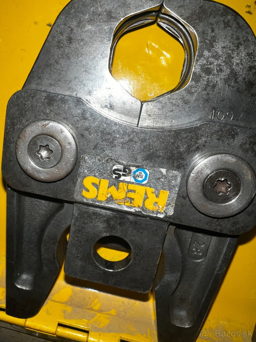 Rems Powerpress ACC s čelistmi V na měď nerezovou ocel - 7