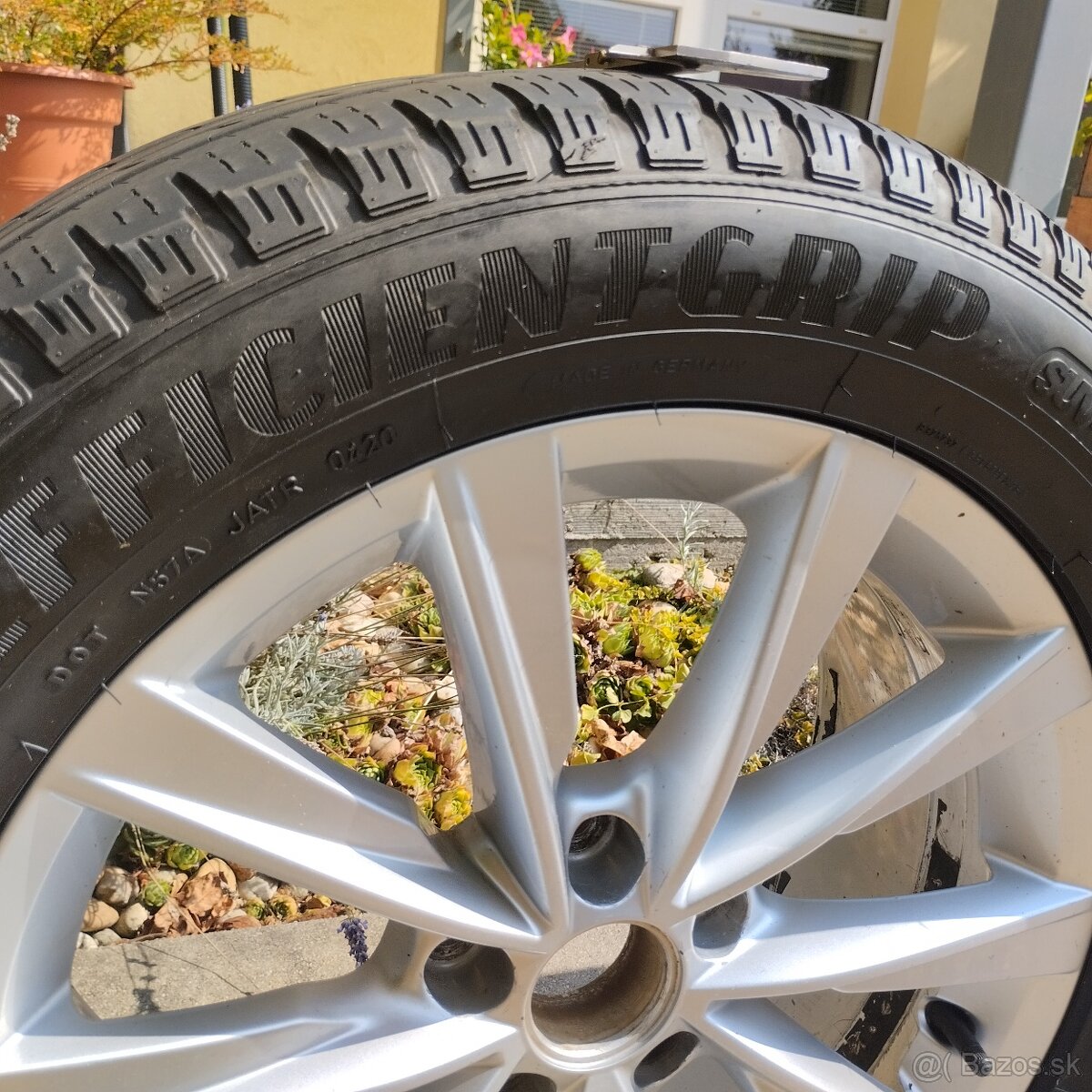 Predám elektróny + pneu R17 235/55 - 3 ks vhodné ako rezerv - 7