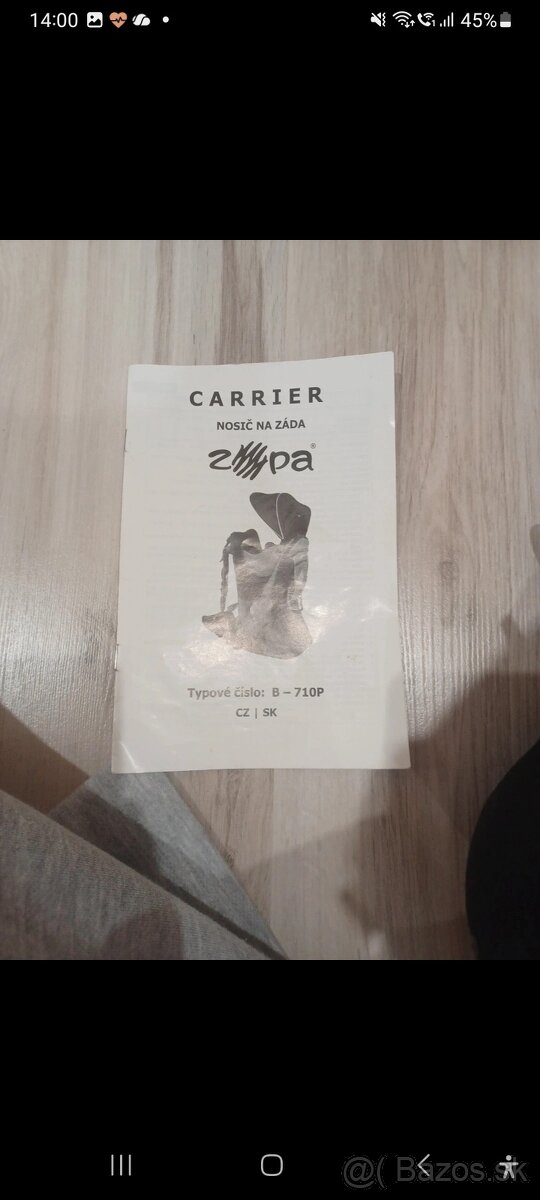 Turisticky nosic pre deti - 7