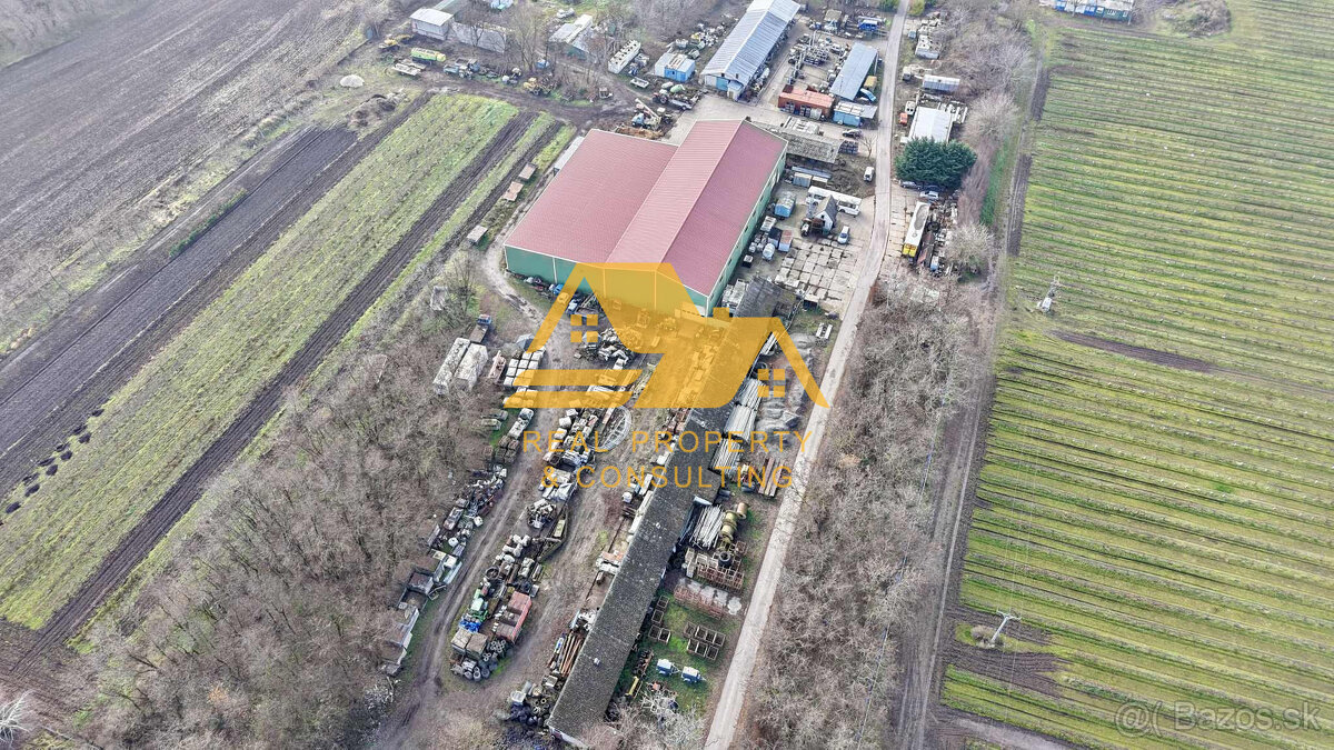 Predám veľký priemyselný areál s halami v Nových Zámkoch - 7