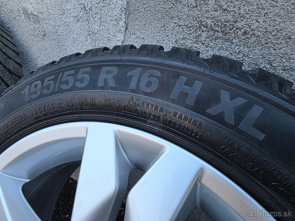 zimne kolesa Skoda fabia 5x100 r16 195/55 r16 - 7