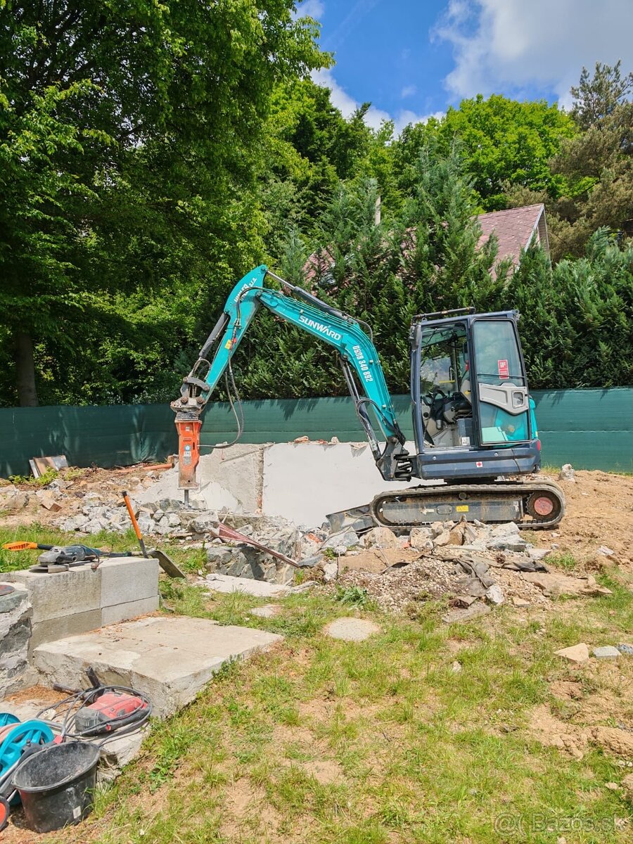 Zemné, výkopové a búracie práce - 7