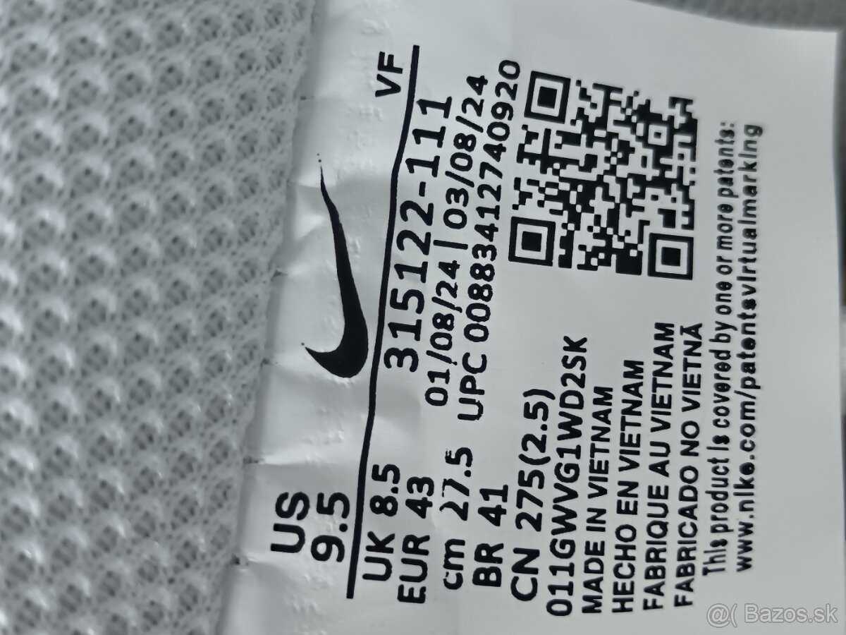 Nike Air Force 1 - biele - veľkosť 43 - 7