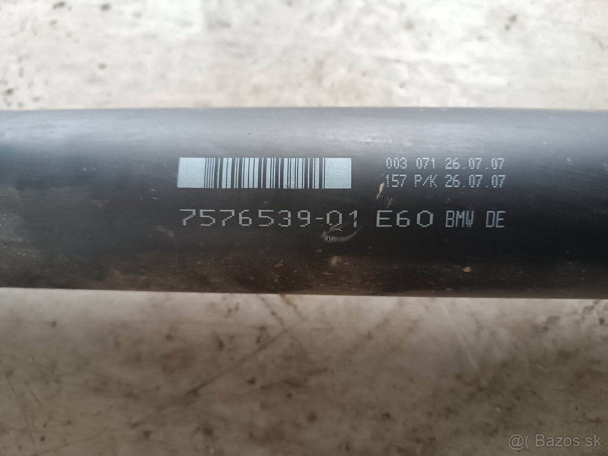 BMW klbový hriadel, kardan E90 E91 E87 E60 - 7