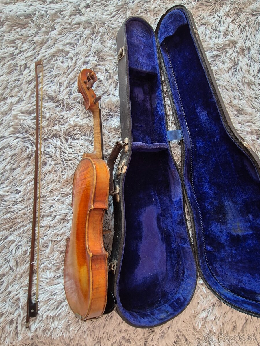 Predám starožitné husle v originálnom púzdre - 7