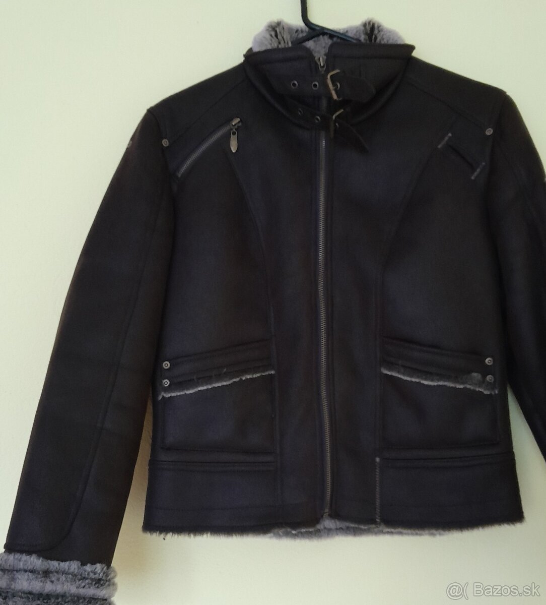 Kabáty,zateplená bunda-NIŽŠIE CENY - 7