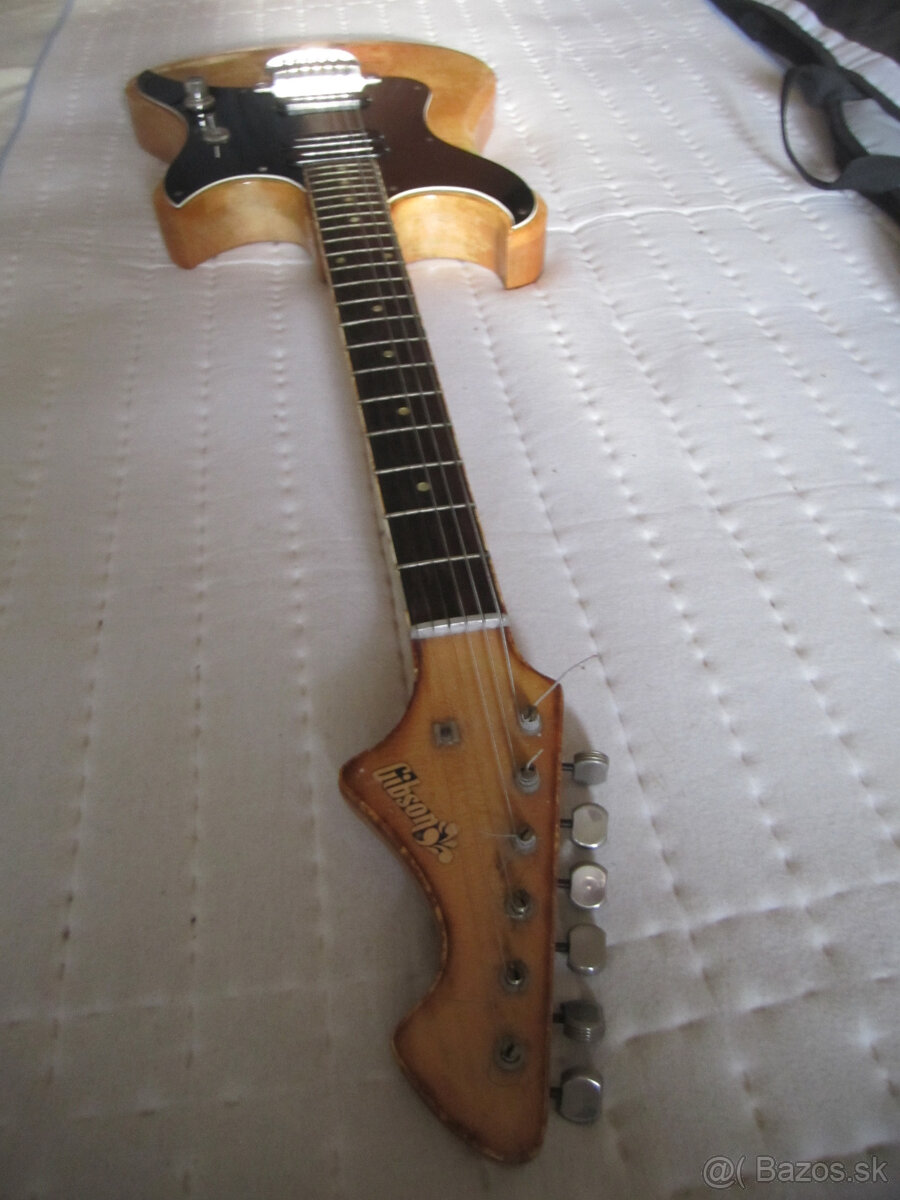 profi gitara Gibson v zachovalom funkčnom stave 50-te roky - 7