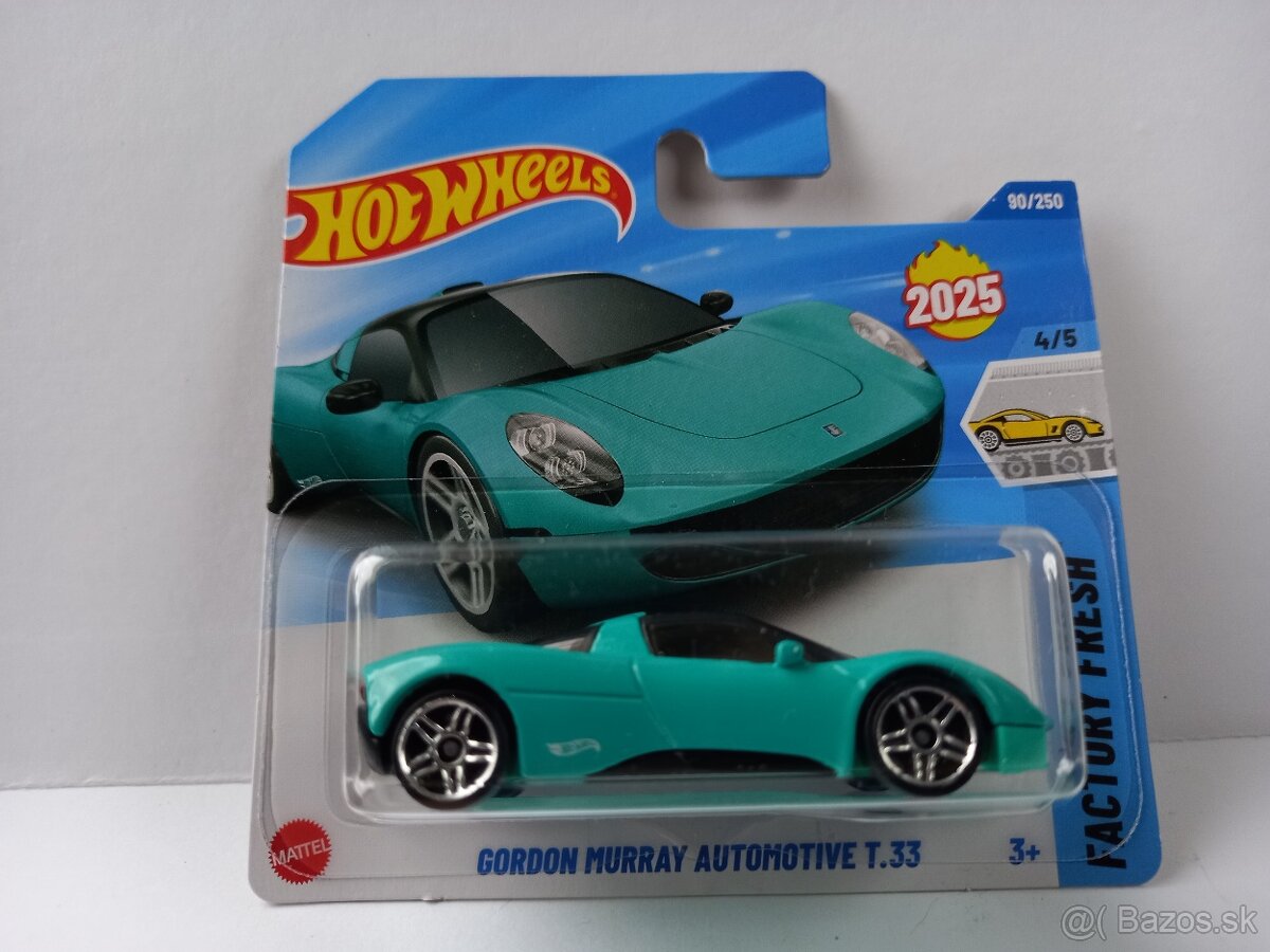 HOT WHEELS - MATCHBOX - McLAREN,BUGATTI,PAGANI,GORDON MURRAY - 7