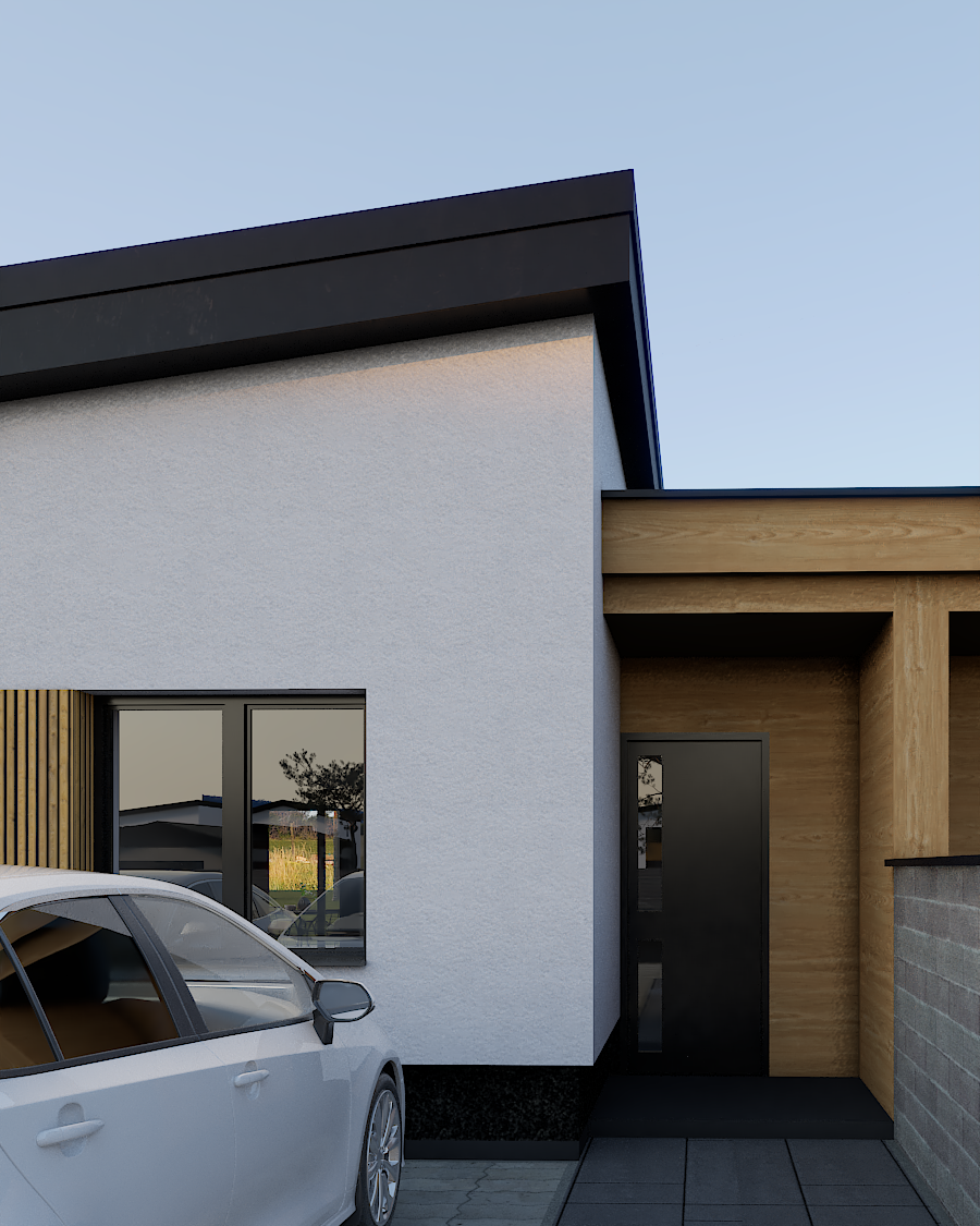 Moderný rodinný dom v novej IBV, obec Hôrka neďaleko Popradu - 7