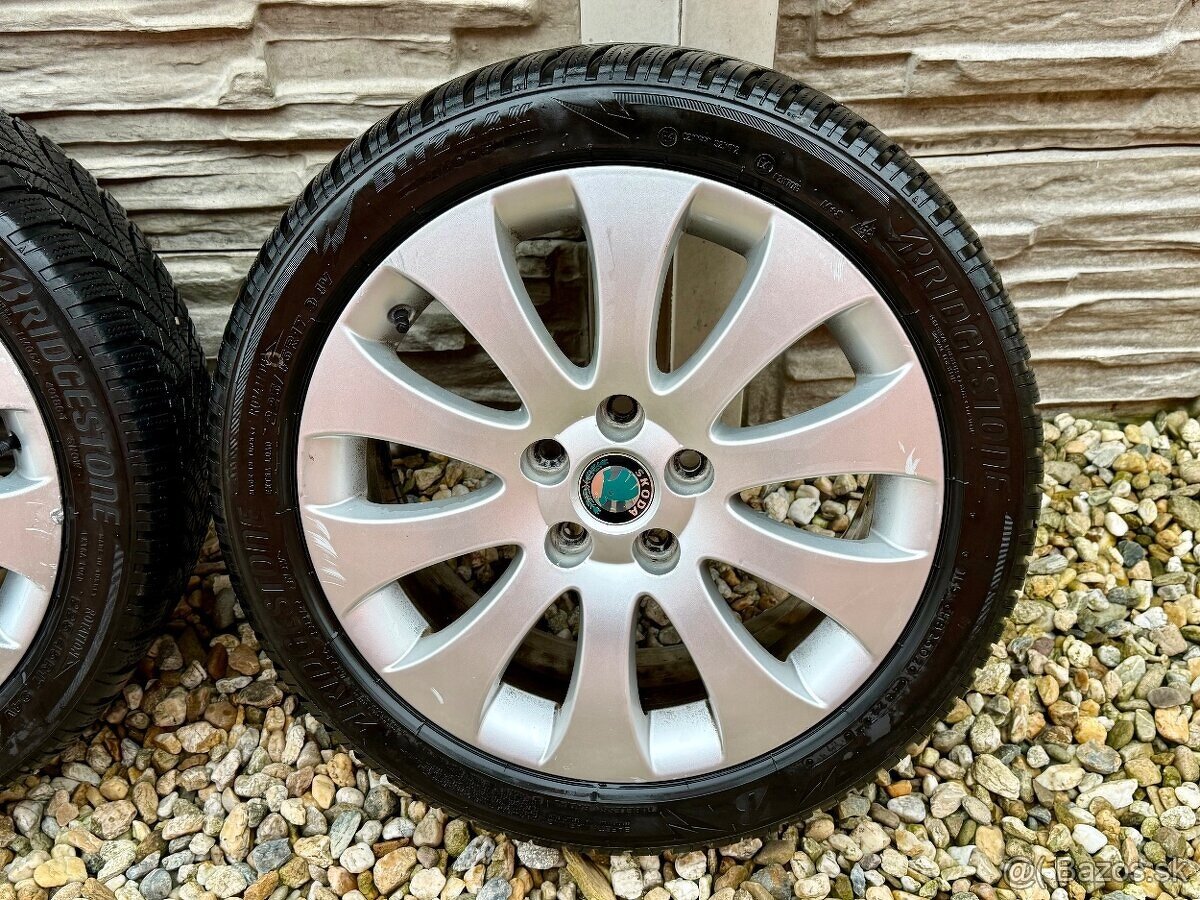 Komplet zimnú sadu alu Škoda VENUS - 5x112 225/45 R17. - 7