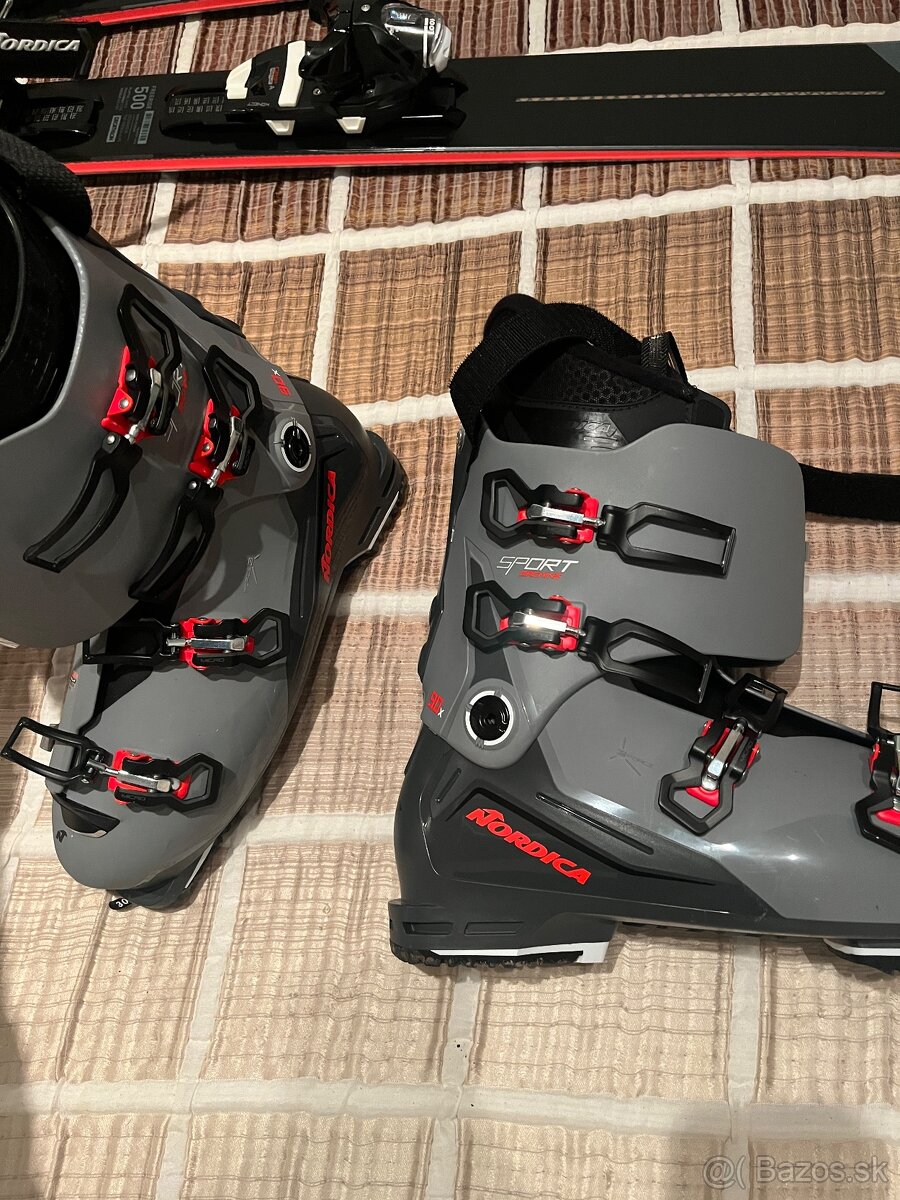 Freeride lyže + lyžiarky + palice - 7