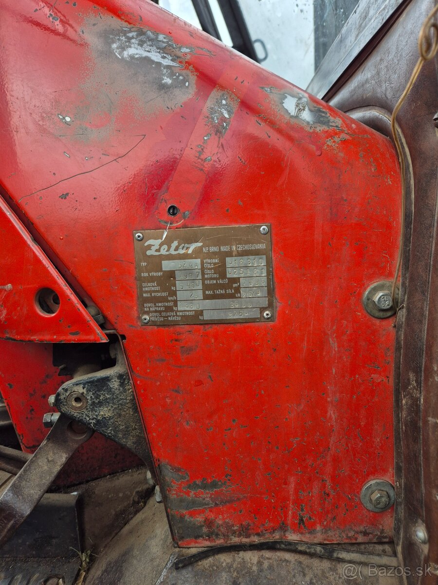 Na predaj traktor Zetor 5245 s vlečkou - 7