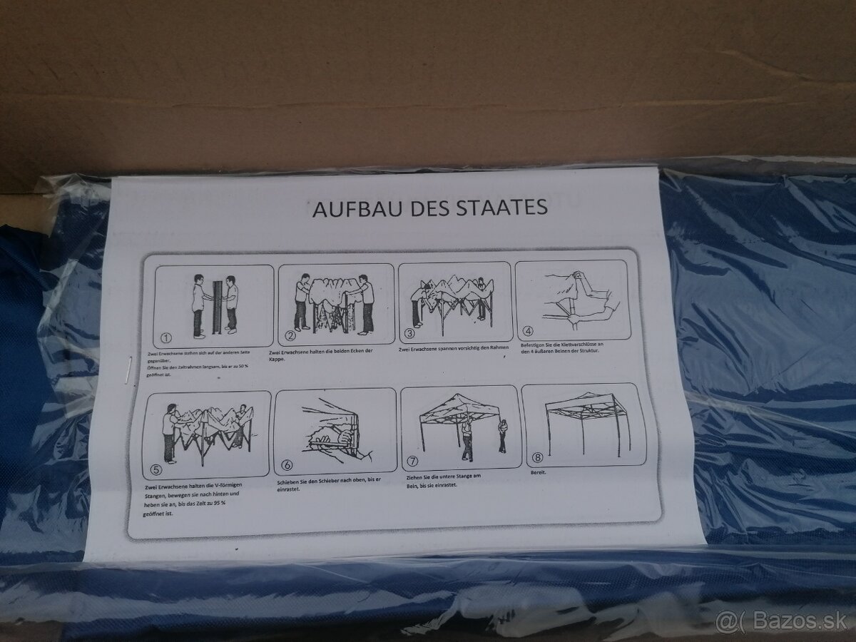 Rozkladací altánok 3x3m - 7
