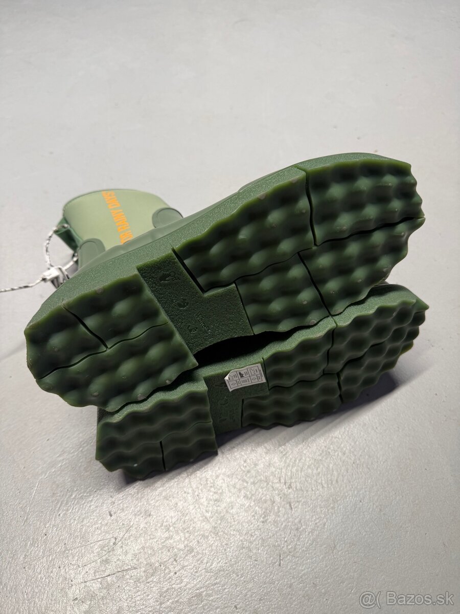Off-White zelené ženské gumáky do dažďa - 7