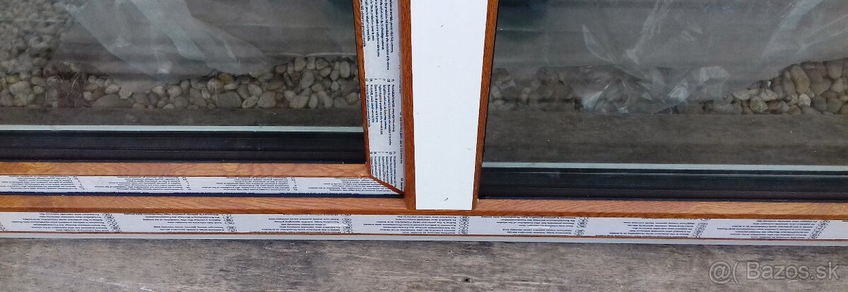 Predám balkonové dvere180x207 dvojdielne,dvojkridlo.trojsklo - 7