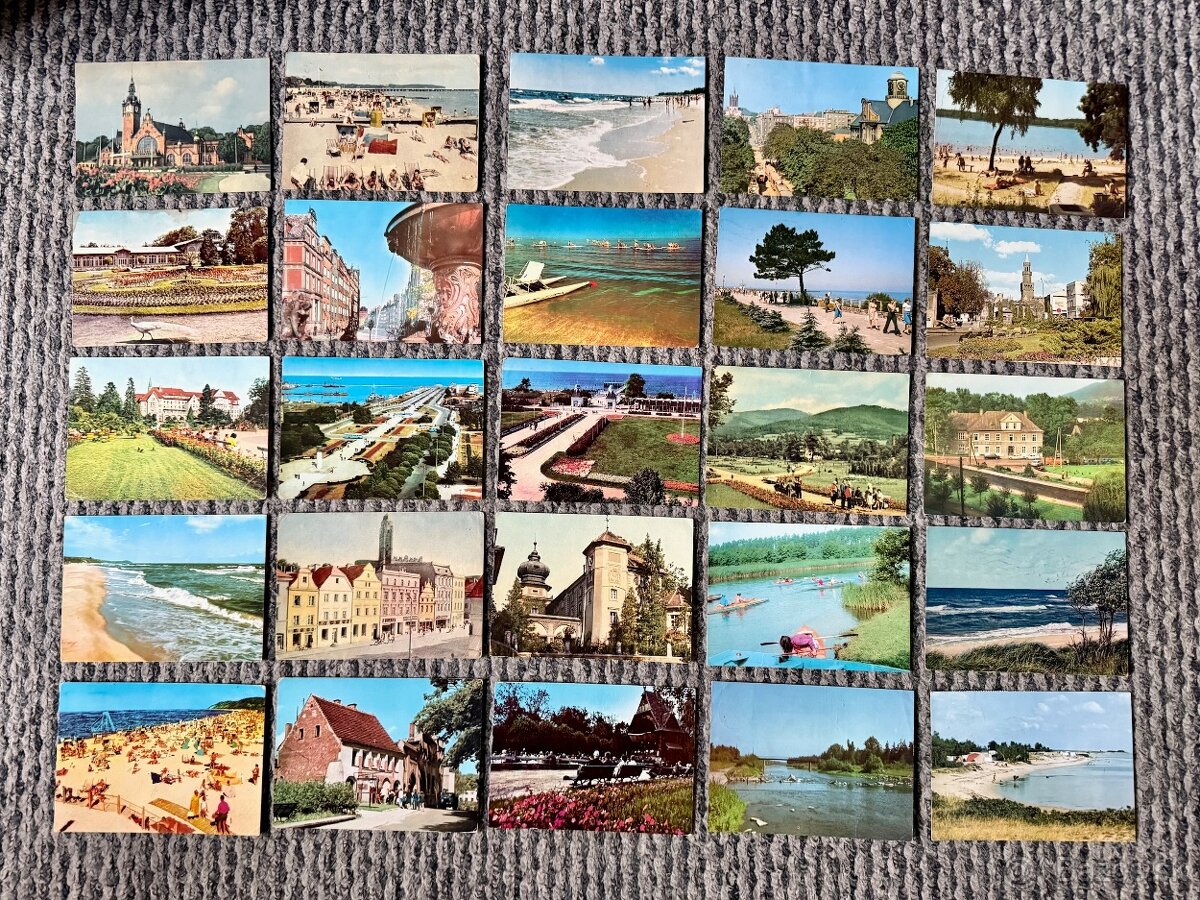 Retro pohľadnice socializmus Poľsko - 184 kusov - 7