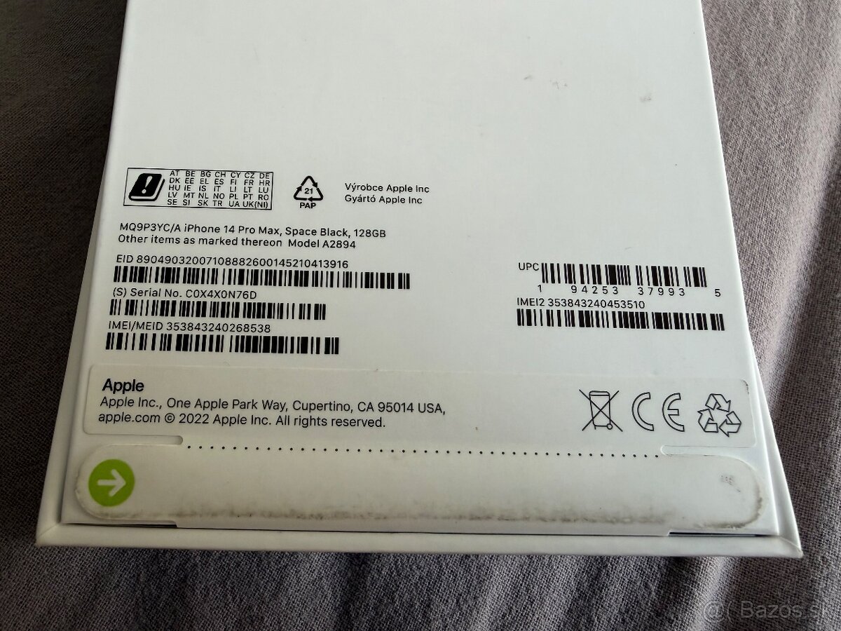 Apple iphone 14 pro max 128gb black / čierny - 7