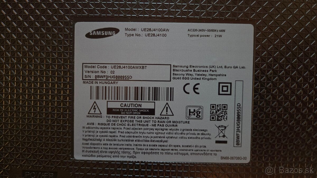 Predám televízor Samsung - 7