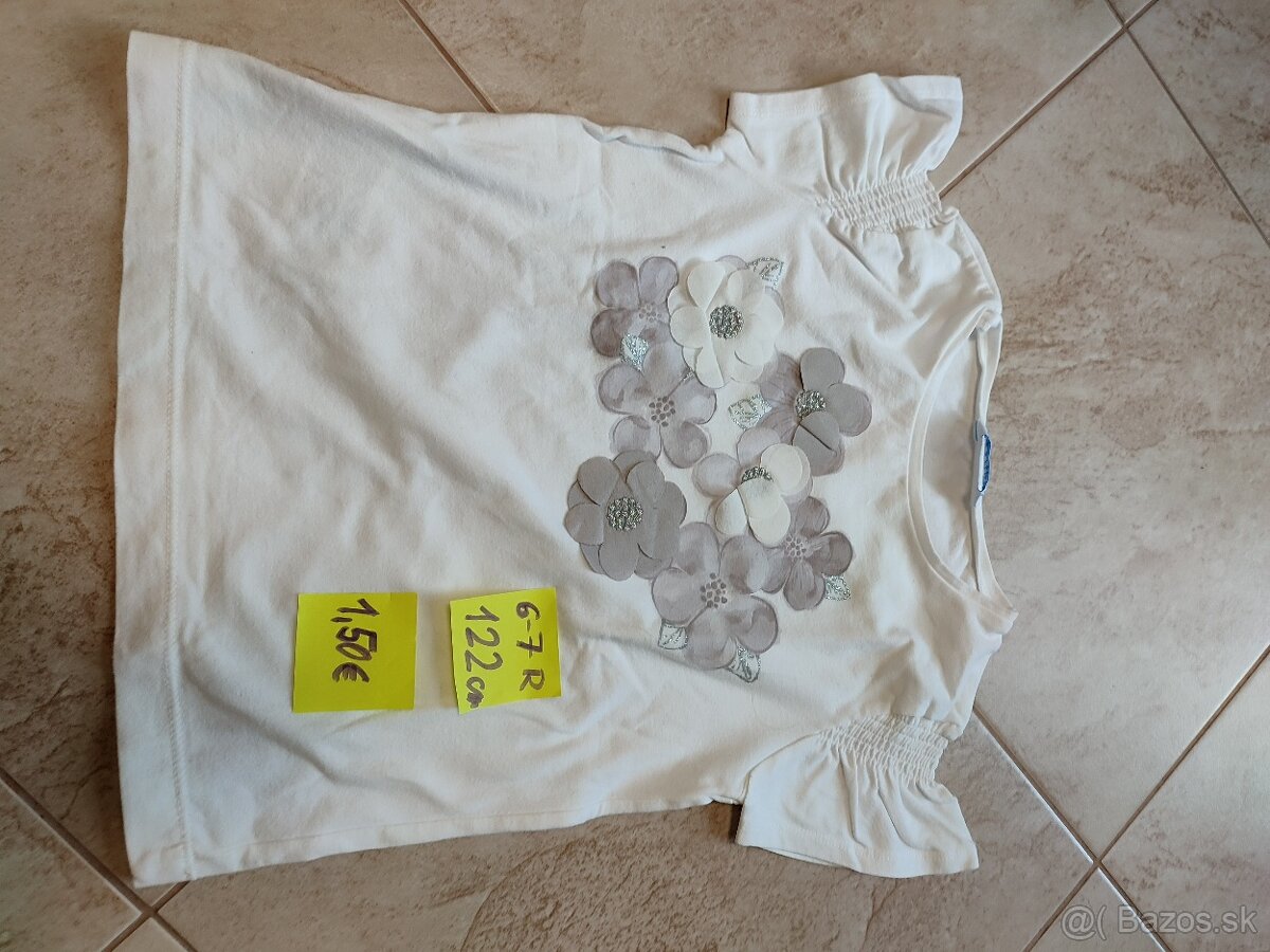 Tricko dlhy / kratky rukáv pre dievca viac druhov - 7